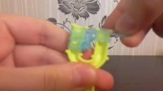 КАК СПЛЕСТИ ИЗ РЕЗИНОК ВЕЕР ДЛЯ КУКОЛ