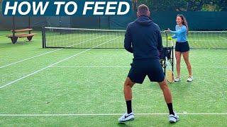 Mastering the Art of Tennis Coaching (Part 1) | How to Feed