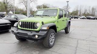 2025 Jeep Wrangler Sport Vicksburg, Fulton, Schoolcraft, Portage, Pavillion