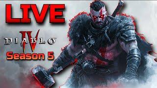 LIVE! FREE CARRIES! - DIABLO 4 SEASON 5