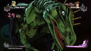 Jojo's Bizarre Adventure: All Star Battle R - Diego Scary Monster combo