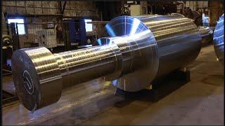 Cold Rolling & Dangerous Hammer Forging Process at Factory.