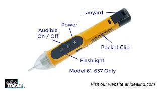 Non-Contact Voltage Testers (61-637 & 61-627) | IDEAL Electrical