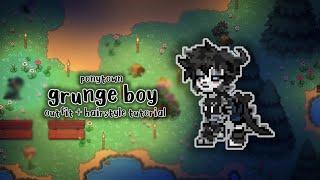  PONYTOWN    • grunge style boy tutorial •     •szha•