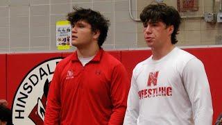 Five area wrestlers punch their tickets to State after placing in the Hinsdale Central wrestling sec