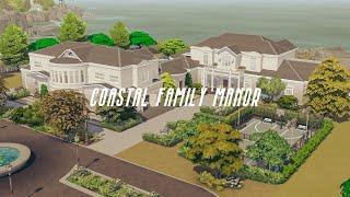 COASTAL FAMILY MANOR | The Sims 4 Stop Motion