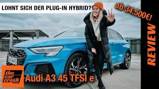 Audi A3 45 TFSI e im Test (2022) Lohnt sich der 245 PS starke Plug in-Hybrid?! Fahrbericht | Review