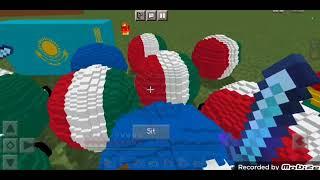 Minecraft Army Vs CountryBalls [Minecraft Pocket] @minecraft @alwi865