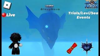 LIVE | Blox Fruits Helping Sea Events  | Mirage  | Leviathan Hunt  | Trials V4  | And More 