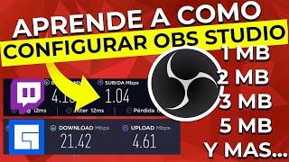 Como CONFIGURAR OBS Para Hacer Directos SIN LAG Con Cualquier Velocidad De Internet BIEN EXPLICADO