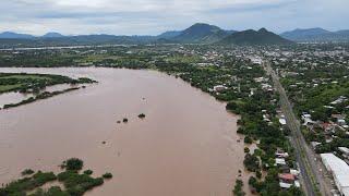 Crecimiento del Río balsas Altamirano y Coyuca de Catalán Guerrero