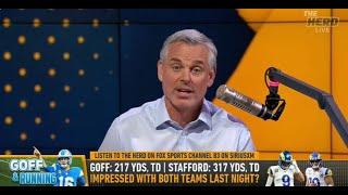 THE HERD | Colin Cowherd STUNNED Detroit Lions Were OUTPLAYED But Still Looked DOMINANT | NFL