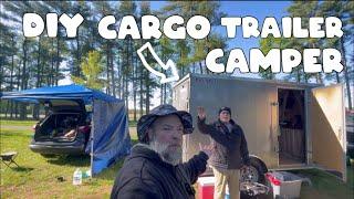 Ultimate Budget Friendly Cargo Trailer/ Camper Conversion Tour