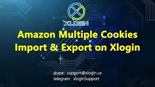 How to Export & Import multiple cookies on XLogin?