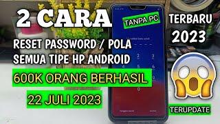 Cara reset pola hp oppo atau semua hp android gratis tanpa pc