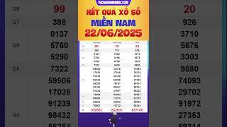 Kết quả xổ số miền Nam hôm nay ngày 22/6/2025 - XS miền Nam - XSMN 22/6 - xosomiennam