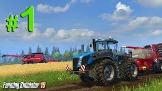 Farming Simulator 2015 Обучение, урок 1: Вспашка земли