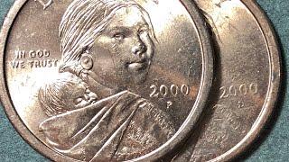 2000 P & D Sacagawea Dollar Coin