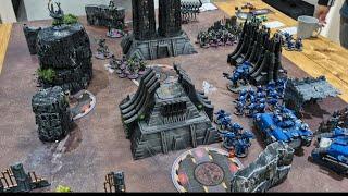 Warhammer 40,000 10th Edition Battle Report: Space Marines vs Necrons