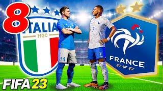 SE PERDO, ITALIA ELIMINATA!! - SFIDA vs MBAPPE + IL DERBY DI ROMA!! - FIFA 23 CARRIERA GIOCATORE #8