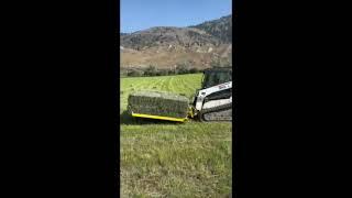 PickNStack hay bale collector and stacker