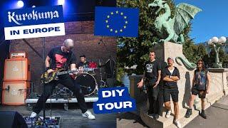 UK Metal Band, Kurokuma EU Tour Diary - Slovakia/Czechia/Austria/Slovenia