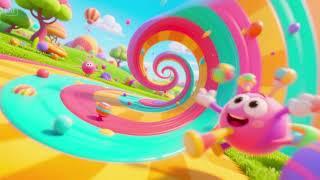 Twirl 3 - Cartoon Nursery Kids Music Songs | Spin, Dance & Learn Number 3! 3️⃣