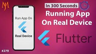 How to run flutter App on a Real Android Device