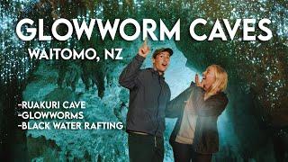 How to Spend a Day in Waitomo, New Zealand: Glowworms, Cave Tours, Black Water Rafting and More!