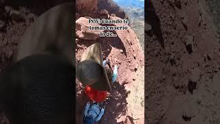 Views from above of the most dangerous route in the Grand Canyon (YES I AM)