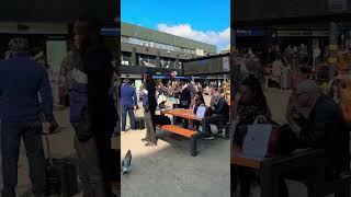 Euston Station Forecourt #euston #trainstation #railwaystation