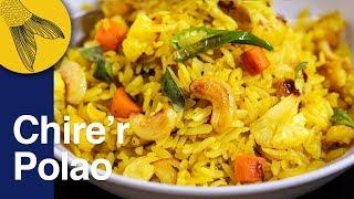 Chirer Polao—Bengali Poha with Fresh Winter Veggies—Easy Breakfast or Snack Recipe