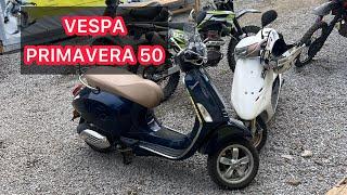 VESPA PRIMAVERA 50 НЕБОЛЬШОЕ ОБСЛУЖИВАНИЕ