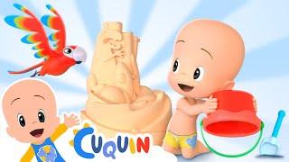 Let's play on the beach! ️ Nursery Rhymes by Cleo and Cuquin | Children Songs