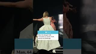 A man has been arrested for 'voyeurism' at the Edinburgh Taylor Swift concert