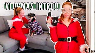 behind the scenes of my vlogmas intro!! *i'm ridiculous* // vlogmas 2021