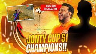 JONTY CUP S1 CHAMPIONS!!️FREE FIRE  TOURNAMENT HIGHLIGHTS 