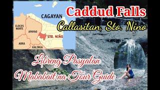 Travel Destination Caddud falls of Sto. Nino, Cagayan Valley