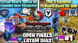 SUR YA TIENE A SUS 3 CLASIFICADOS!! SNAPDRAGON OPEN FINALS LATAM *DIA2* NORTE INICIA MUY PICANTE