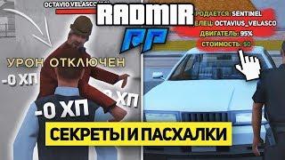  ТОП 10 СКРЫТЫХ ФИШЕК RADMIR GTA SAMP - 2019 ГОДА