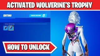 How to Unlock Activated Style for Wolverine's Trophy Back Bling in Fortnite Season 4