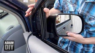 Broken Side View Mirror Replacement | Toyota Sienna Repair
