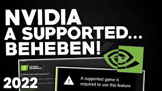 „A supported game is required to use this feature“ BEHEBEN! | Problemlösung | Deutsch | 2024