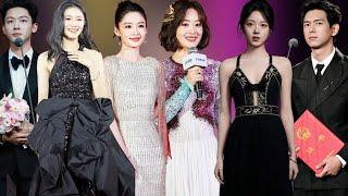 Zhao Liying, Zhao Jinmai, Li Qin and Chinese Stars on red carpet the 34th Feitian Awards