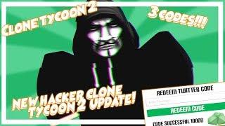  Clone Tycoon 2 NEW UPDATE REVIEW & 3 CODES (120+ gems) !!! 