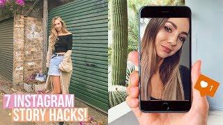 7 INSTAGRAM STORY HACKS AND TIPS 2018 | Asha Tregear