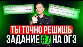 Как получить легчайший балл на ОГЭ по математике 2024? Разбор задания №7!