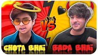 CHOTA BHAI VS BADA BHAI  | MINKU VS RAJ | @RajGrover005