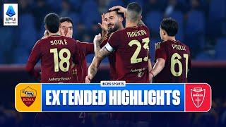 Roma vs. Monza: Extended Highlights | Serie A | CBS Sports Golazo