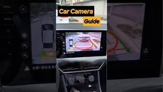 Measuring Parking Distance with Your Car’s Rear Camera #cardrivingtips #automobile #shorts